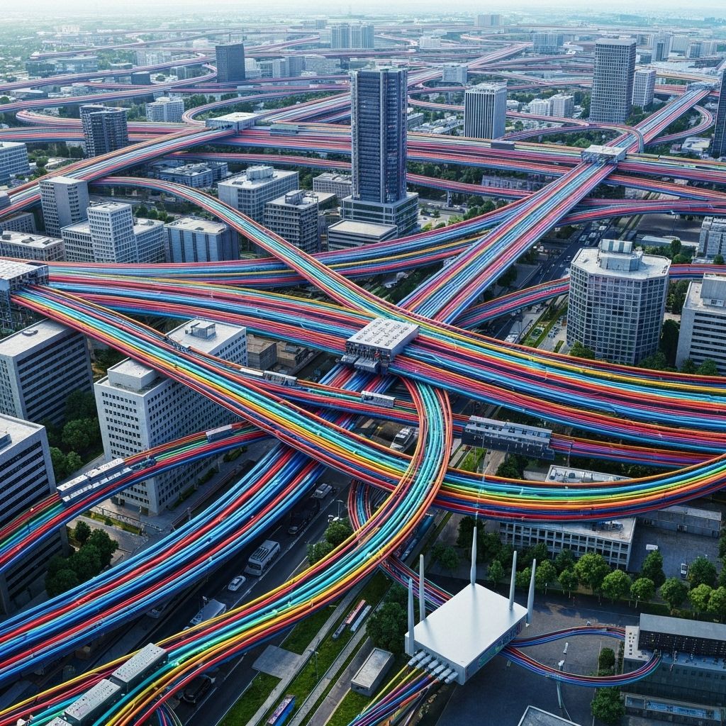 Red de fibra óptica SAS ZOMAC